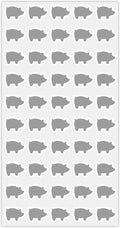 50 Wedding Meal Stickers by Unknown