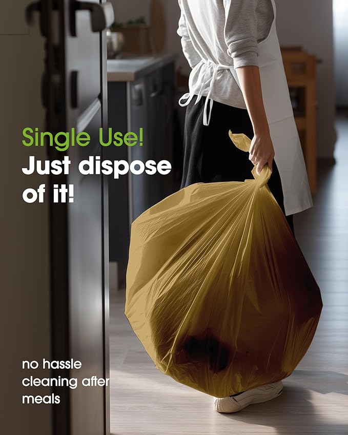 Pureegg Plastic Table Cloth Disposable 10 Pack, 54 x 108 Inch Table Cloths - Image 5