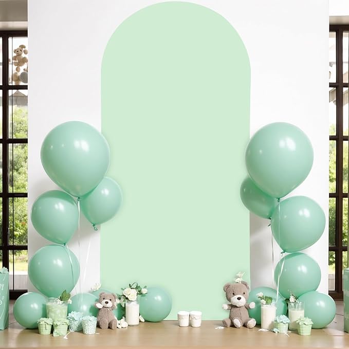7.2FT Sage Green Arch Cover - Image 9