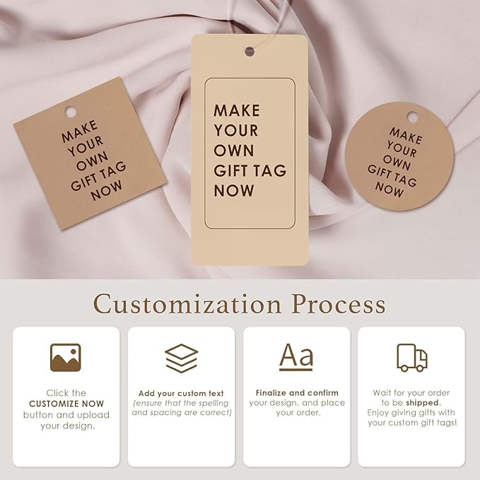 100 pcs Custom Hang Tags - Image 8