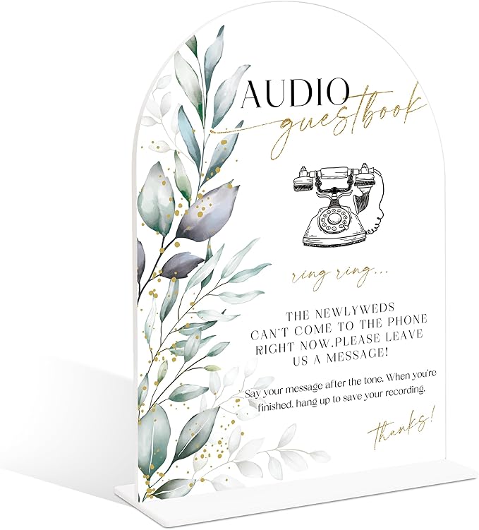 Acrylic Wedding Signs, Wedding Reception Signage, Bridal Shower Table Decor by Unknown