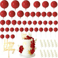 MIAHART Ball Cake Toppers Boho Grass Cake Topper Ball Cake Insert Decoration by MIAHART