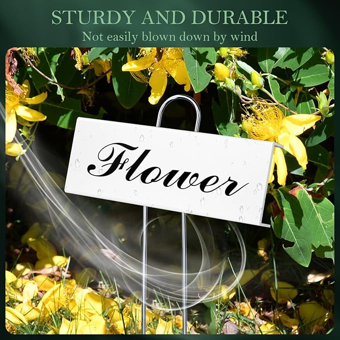 30 Pack Metal Plant Labels for Outdoor Garden Waterproof Plant Markers - Image 5