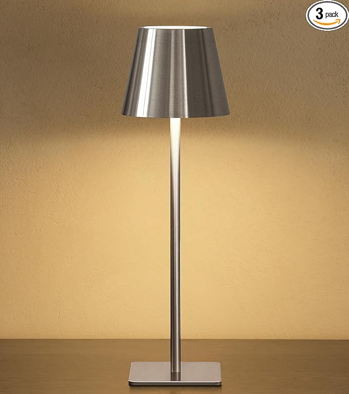 UME Cordless Table Lamp, Battery Operated Lamp by UME