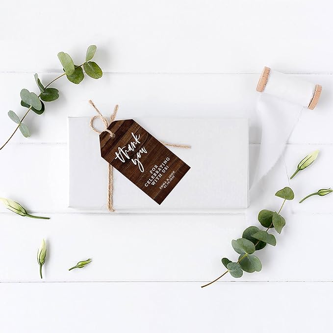 Andaz 100-Pack Personalized Thank You Tags - Image 3