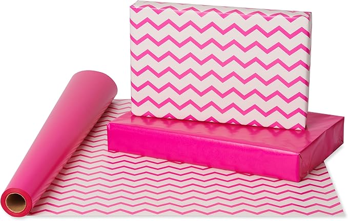 American Greetings Reversible Wrapping Paper Jumbo Roll - Image 3