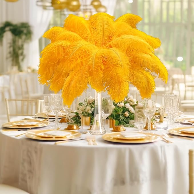 Maitys 90 Pcs Large Natural Ostrich Feathers Bulk 14-16 Inch 12-14 Inch 10-12 - Image 6