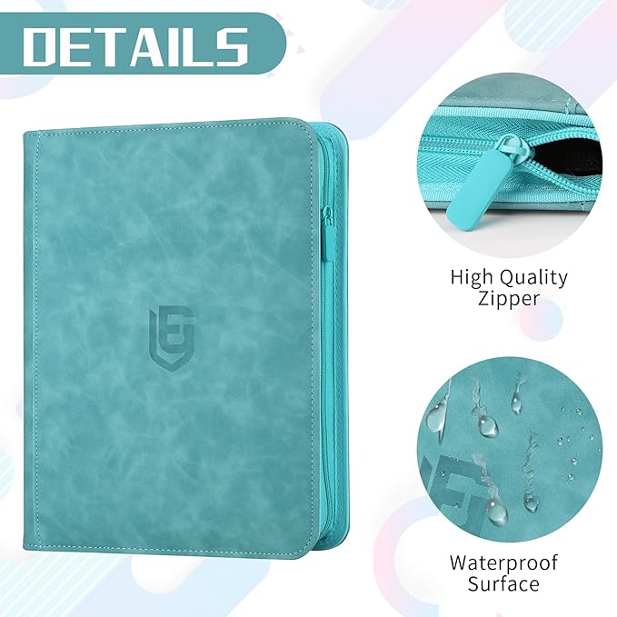 9 Pocket Card Binder, 540 Pocket Trading Card Binders, Loading Pocket - Image 2
