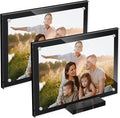 2 Pack Acrylic Magnetic Picture Frame 5x7 by JUOIFIP