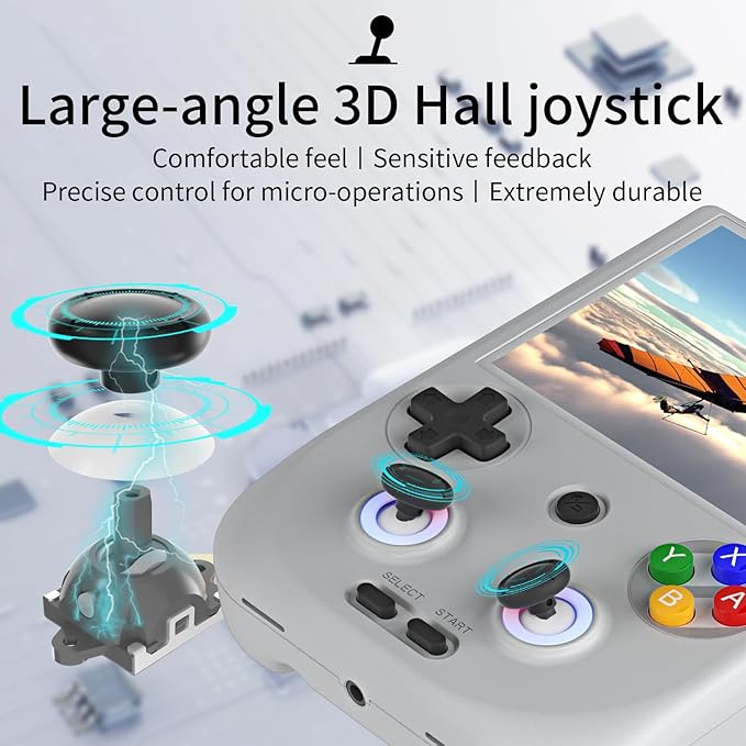 RG406V Handheld Game Console Preloaded Games RG 406V 4-inch IPS Multi-touch - Image 2
