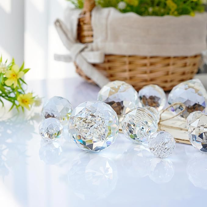 20mm/30mm/40mm Clear Crystal Balls Prism Sun Catcher - Image 6