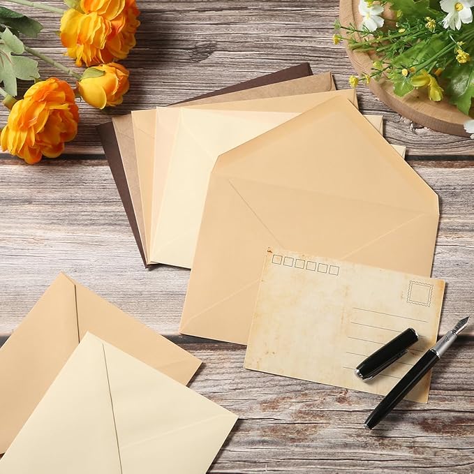 50 Pack Colored A7 Invitation Envelopes 5x7 - Image 4