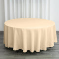 Efavormart Round Tablecloth, 108 Inch Stain & Wrinkle Resistant Washable Table by efavormart