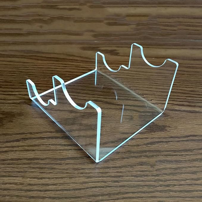 Microphone stand, transparent acrylic microphone base, microphone display stand - Image 3