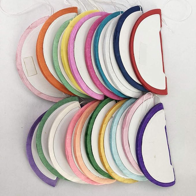 20pcs 3inch Honeycomb Decoration Paper Flower Balls Tissue Paper Pom Poms - Image 3