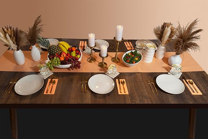 American Homestead Paper Table Runner Roll - 78 ft. Disposable Linen-Like Table - Image 6