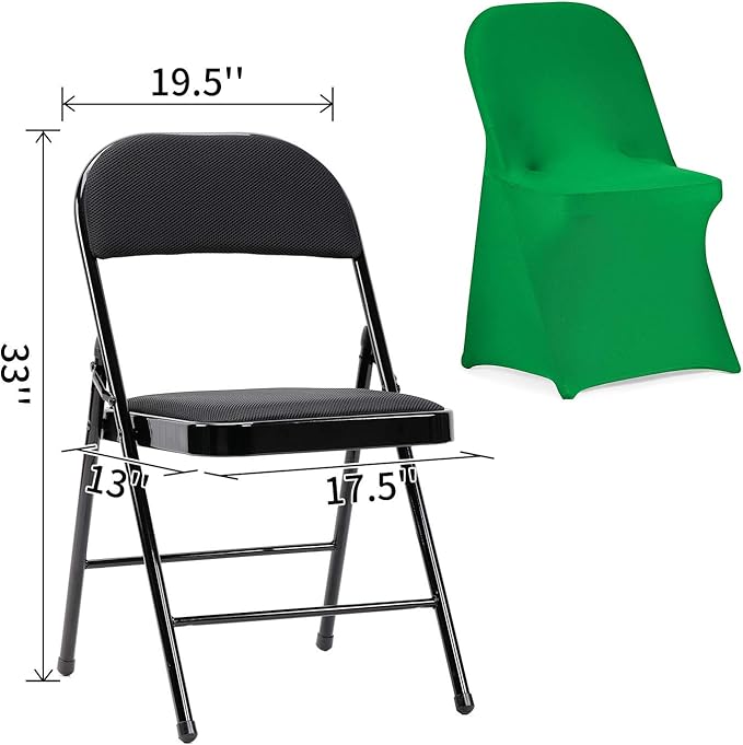 Peomeise Stretch Spandex Folding Chair Cover - Image 5