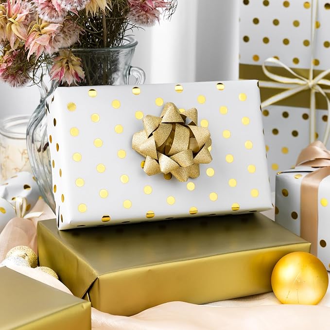 Flyhill Reversible Wrapping Paper-Mini Roll, Baby Shower - Image 2