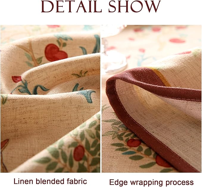 patdrea Designer Beige Tablecloth - Image 5