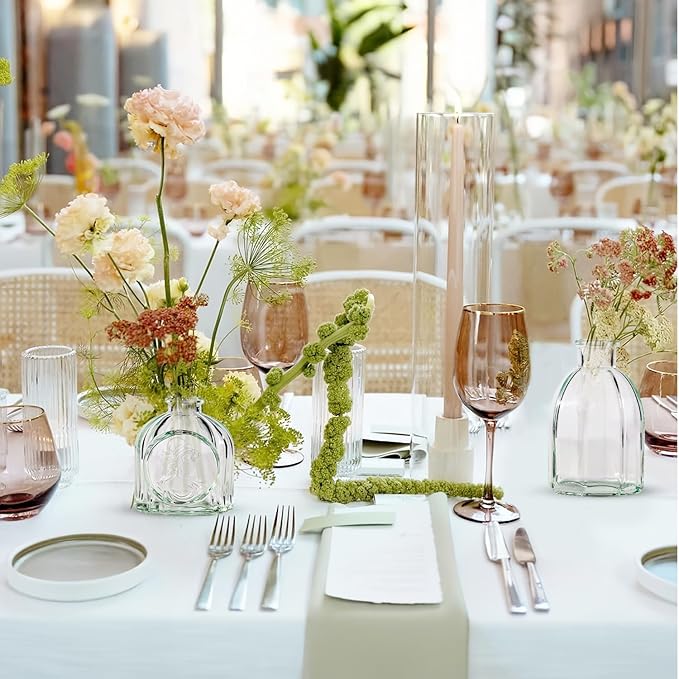 72 Pcs Bud Vase Set, Vases for Centerpieces, Cute Glass Bud Vases in Bulk - Image 5