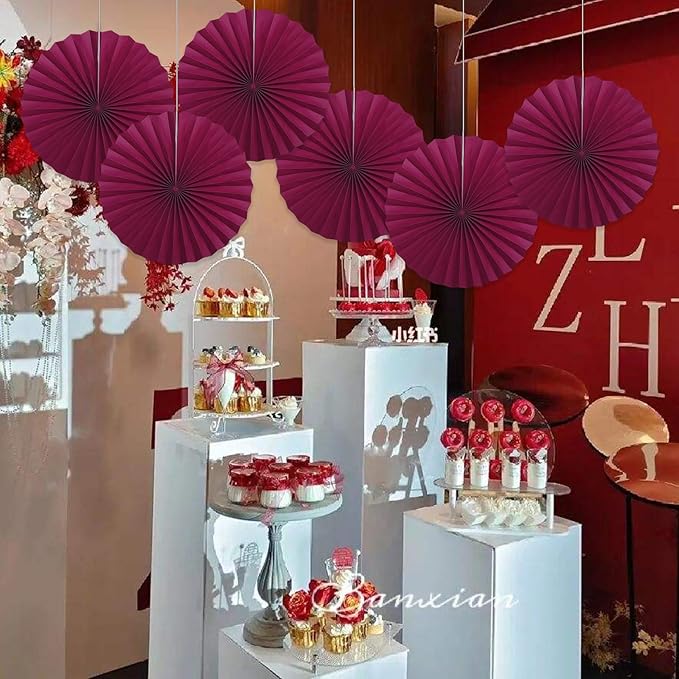 BARTHEW Red Party Decorations, Paper Decorations - Image 5