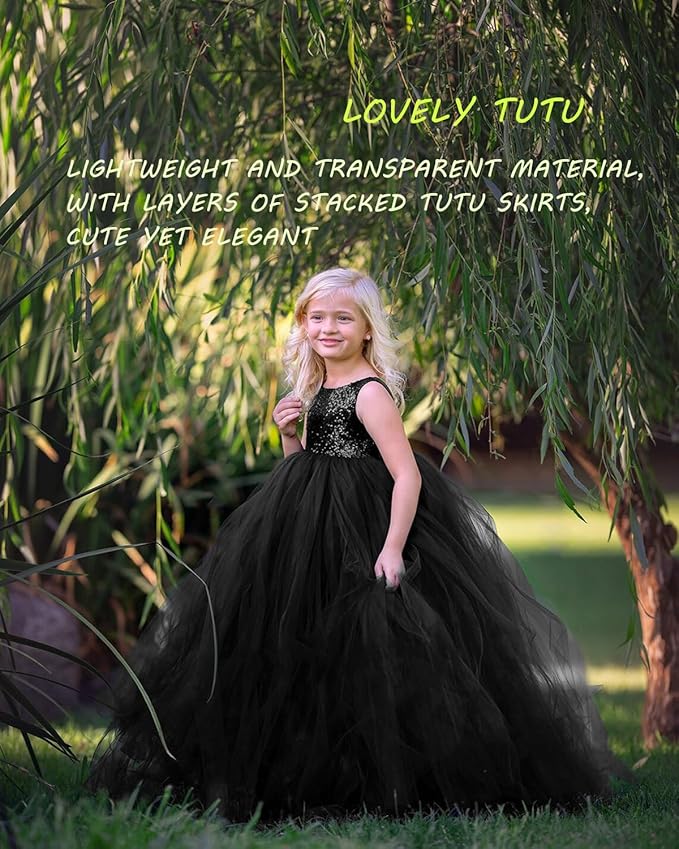 Black Tulle Fabric 108" x 25 Yards - Image 3