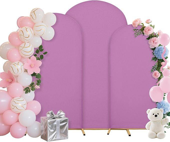 Wedding Arch Covers Arch Backdrop Cover Arch Stand Covers 7.2FT 6.6FT 6FT Set by Unknown