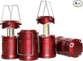 Lichamp LED Camping Lantern, 4 Pack Battery Powered Flashlight by Lichamp