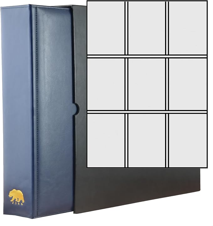 Ursae Minoris Manor Library Deluxe 3 Q-Ring Standard Format Binder by Ursae+Minoris