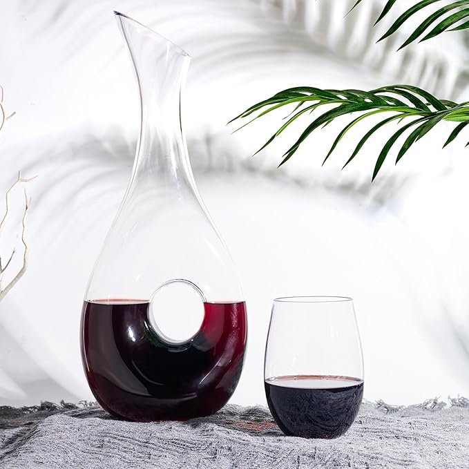 FOCUSLINE 20 Pack 16 Oz Plastic Wine Glasses, Stemless Plastic Wine Cups Heavy - Image 3