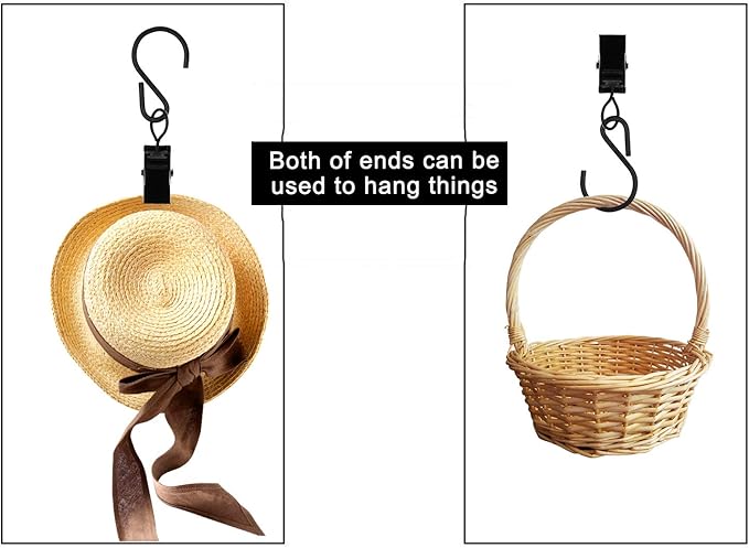 Coideal Curtain Clips Gutter Hooks, Indoor and Outdoor - Image 6