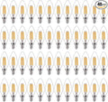 FLSNT 48 Pack LED Candelabra Bulbs 60W Equivalent, B11 Dimmable LED Chandelier by FLSNT