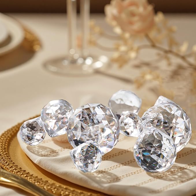 20mm/30mm/40mm Clear Crystal Balls Prism Sun Catcher - Image 7