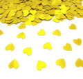 Heart Confetti Valentine's Day Table Confetti Metallic Foil by Werich