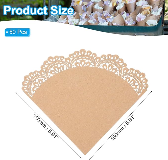 PATIKIL Wedding Confetti Cones - Image 2