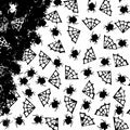 Halloween Party Confetti Glitter Spider Web Foil Metallic Confetti Sequin by WHITEEN+POP