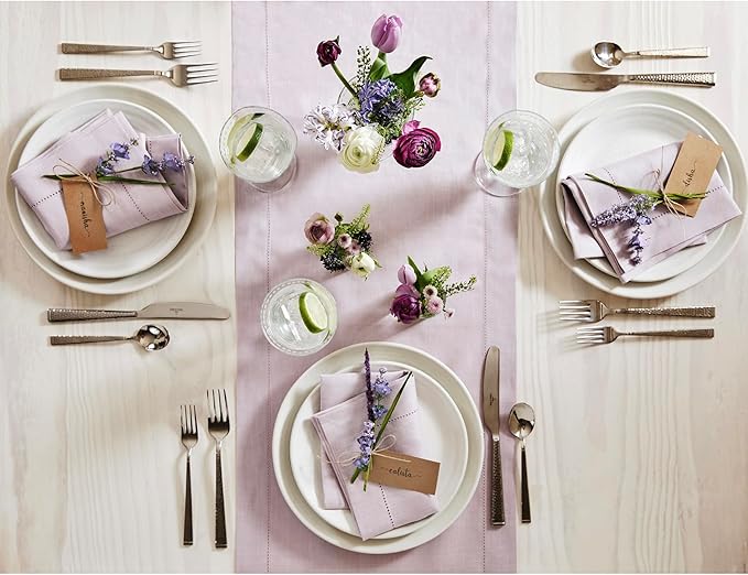 Solino Home Linen Table Runner 48 Inches - Image 9