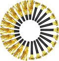 24pcs Party Blowers, Gilding Noisemakers Party Blowouts Squawkers Fringed Noise by Unknown