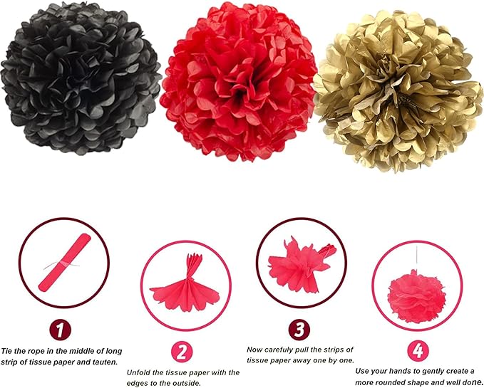 We Moment Black, 3 Colors of 12 Inch, 10 Inch - Image 3