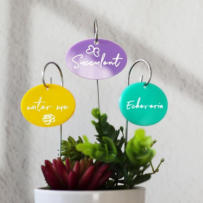 Temlum Plant Labels With Marker Pen - Image 4
