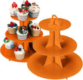 2Pcs 3-Tier Cupcake Stand, Cake Stand holder, Tiered DIY Cupcake Stand Tower by funnytrendypartysupplies