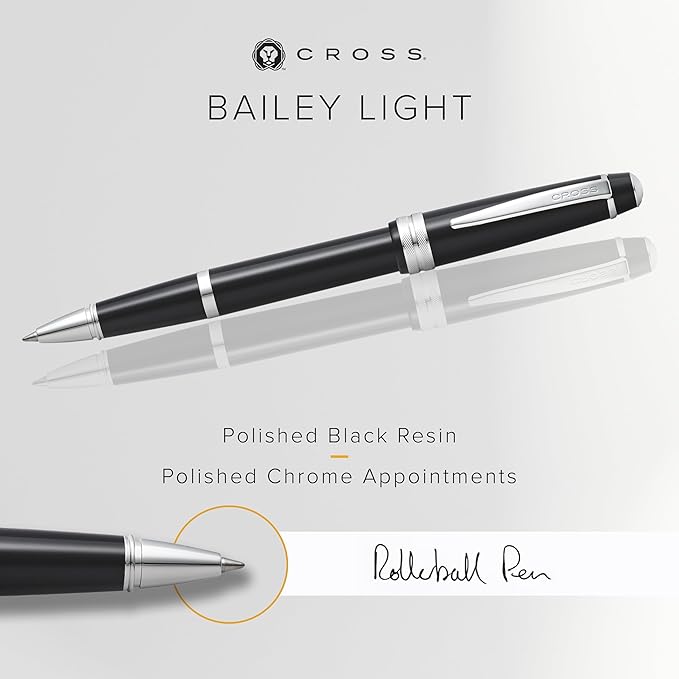Cross Bailey Light Refillable Rollerball Pen Presented in a Everyday Gift Box - Image 2