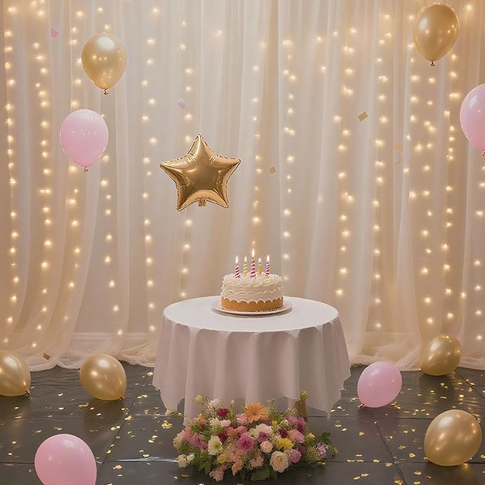 10×8ft Tulle Backdrop Curtains - Image 6