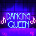 Dancing Queen Neon Sign Dance Led Sign Purple Neon Lights Dance Club Lights Up by Wanxing