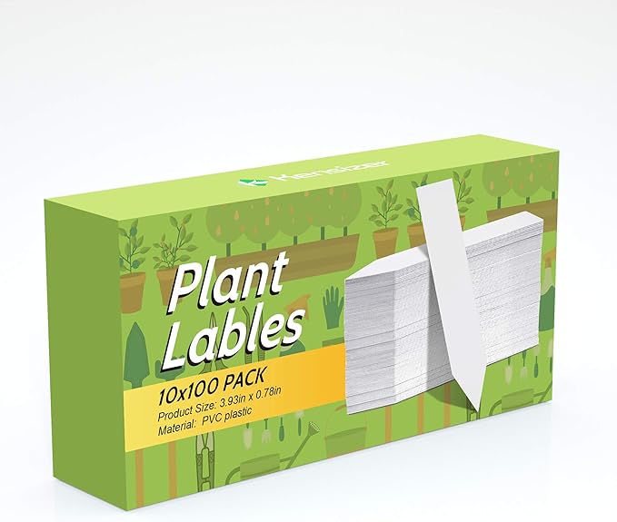 Kensizer 1000 Pcs 4 Inches Plastic Waterproof Plant Labels - Image 7