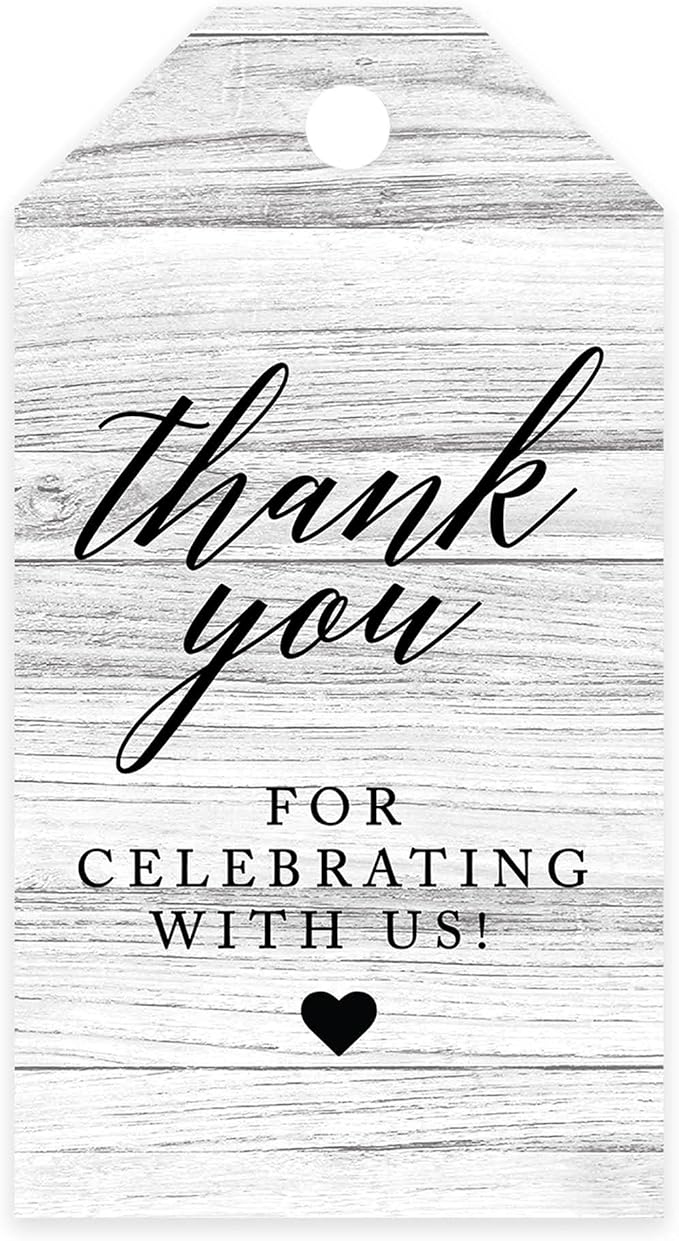 Andaz Press 100-Pack Thank You for Celebrating by AndazPress