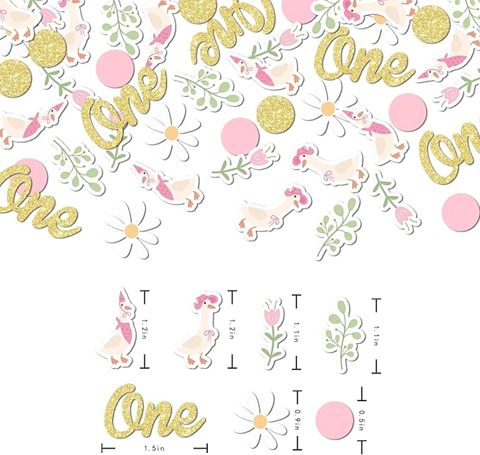 220PCS One Silly Goose Birthday Decor - Image 2