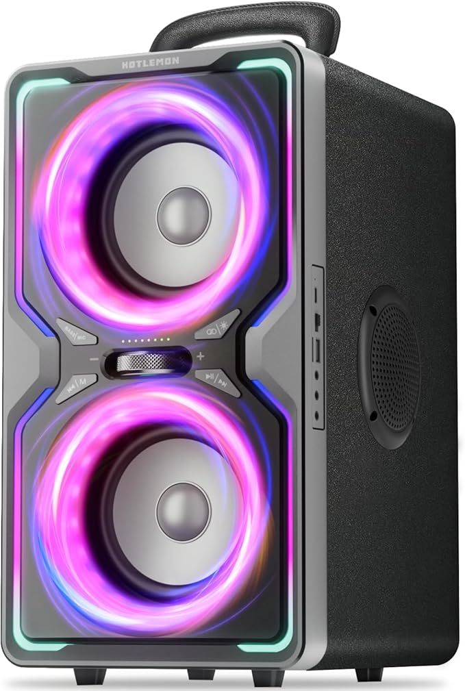 Hotlemon Large Bluetooth Speaker: 240W Peak Powerful Loud Sound by Unknown
