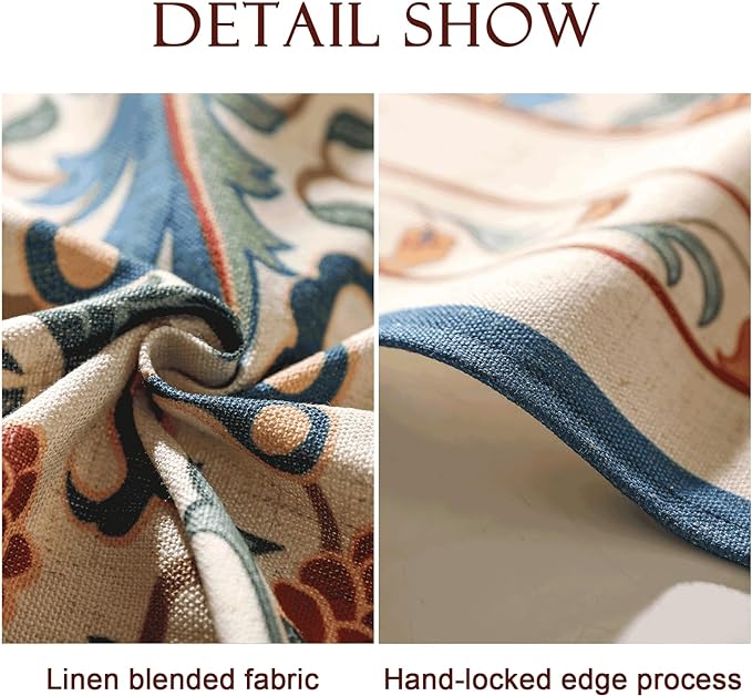 patdrea Designer Vintage Linen Tablecloth - Image 5