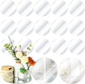 Tuanse 18 Pcs Round Mirror Candle Plate Set Round Trays Circle Centerpieces by Tuanse